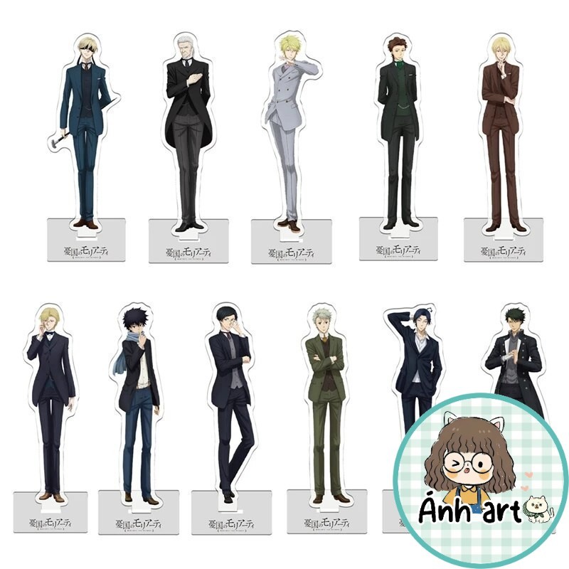 Mô hình Standee Moriarty The Patriot William James Moriarty Nhà Ái Quốc Moriaty ê Phụ kiện trang trí