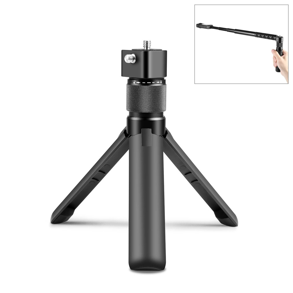 PULUZ Bullet Time Xoay Tay Cầm Chân Máy Để Bàn Chân Đế Cho insta360 X4 / X3 Phụ Kiện Camera Toàn Cản