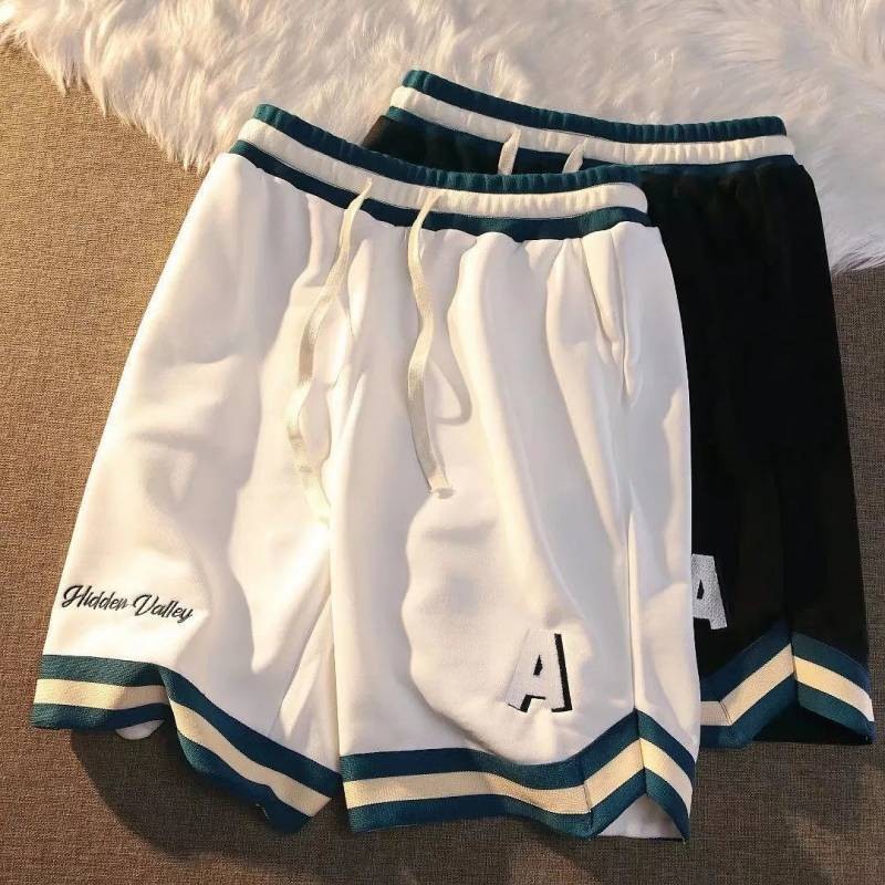 【Ready Stock】 Summer American Sports Shorts Men's All-Match Casual Niche Design Basketball Shorts Ca