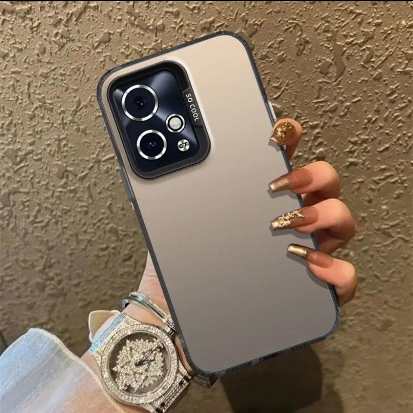 Dành Cho Honor 90 GT Ốp Lưng Honor 90GT MAG-AN00 Ốp Lưng Điện Thoại Laser Kim Loại Màu Cực Quang Chố