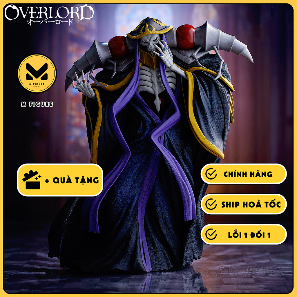 MÔ HÌNH Ainz Ooal Gown - Overlord (Bandai Spirits) FIGURE CHÍNH HÃNG