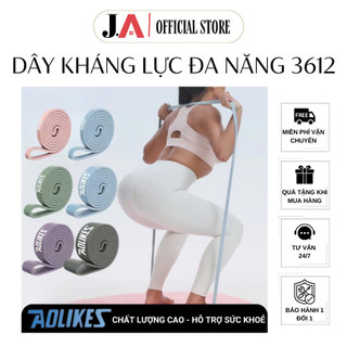 Dây Kháng Lực Đa Năng JA-3612 Hỗ Trợ Tập Luyện Powerband, Dây Kháng Lực Tập Gym, Yoga, Thể Duc JA OFFICIAL