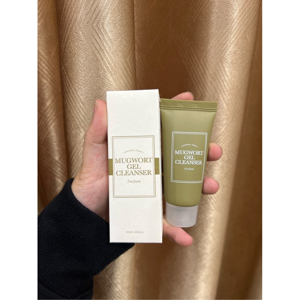 Sữa Rửa Mặt Dịu Nhẹ I’m from Mugwort Gel Cleanser Hàn Quốc 30ml