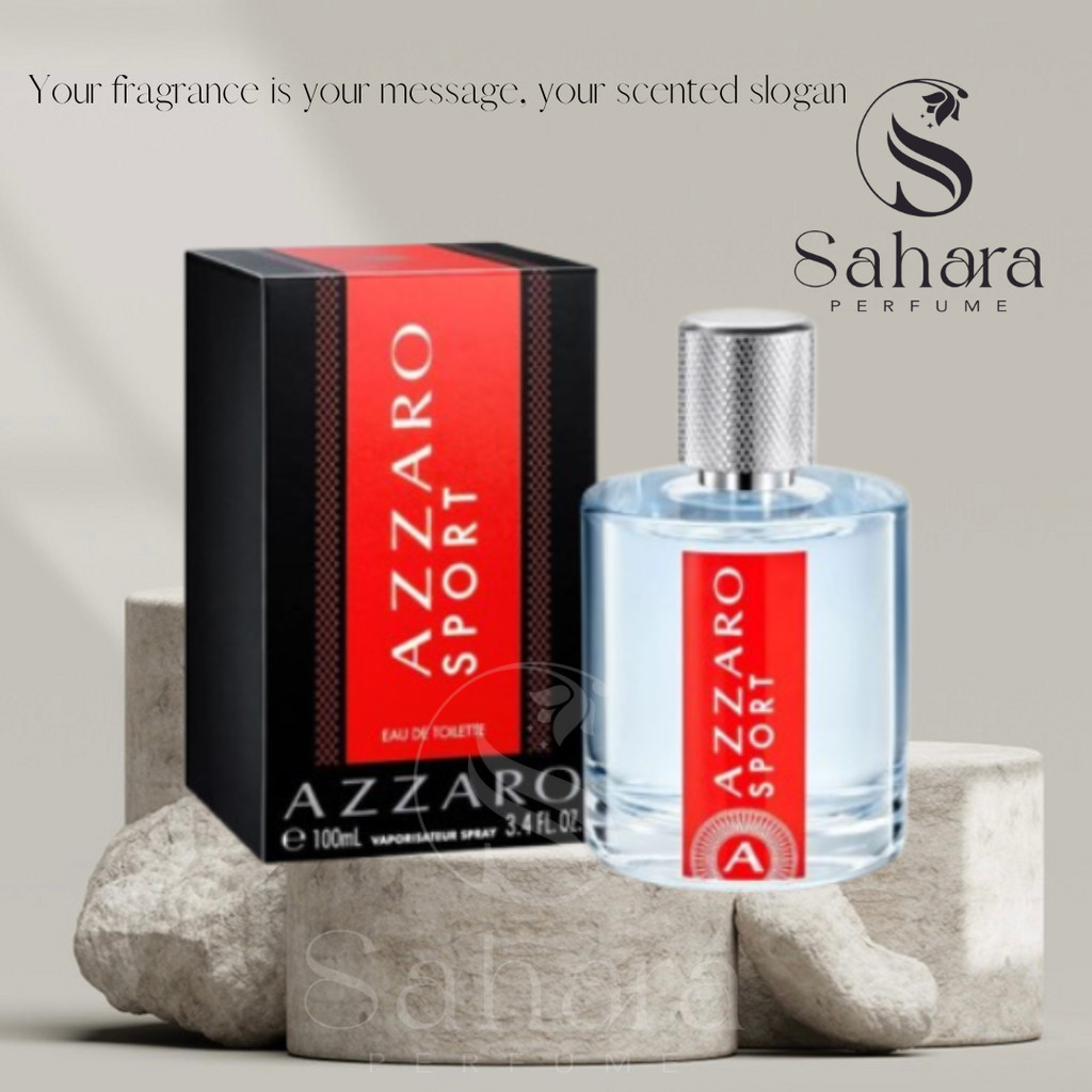 [ FULL BOX ]Azzaro Azzaro Sport EDT 100ml | Nước hoa nam AZZARO cho mùa hè thơm mát | Sahara Perfume