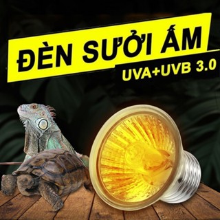 Bóng đèn sưởi uva+uvb 3.0 cho chó, mèo, chim, rùa, bò sát ...LIA123