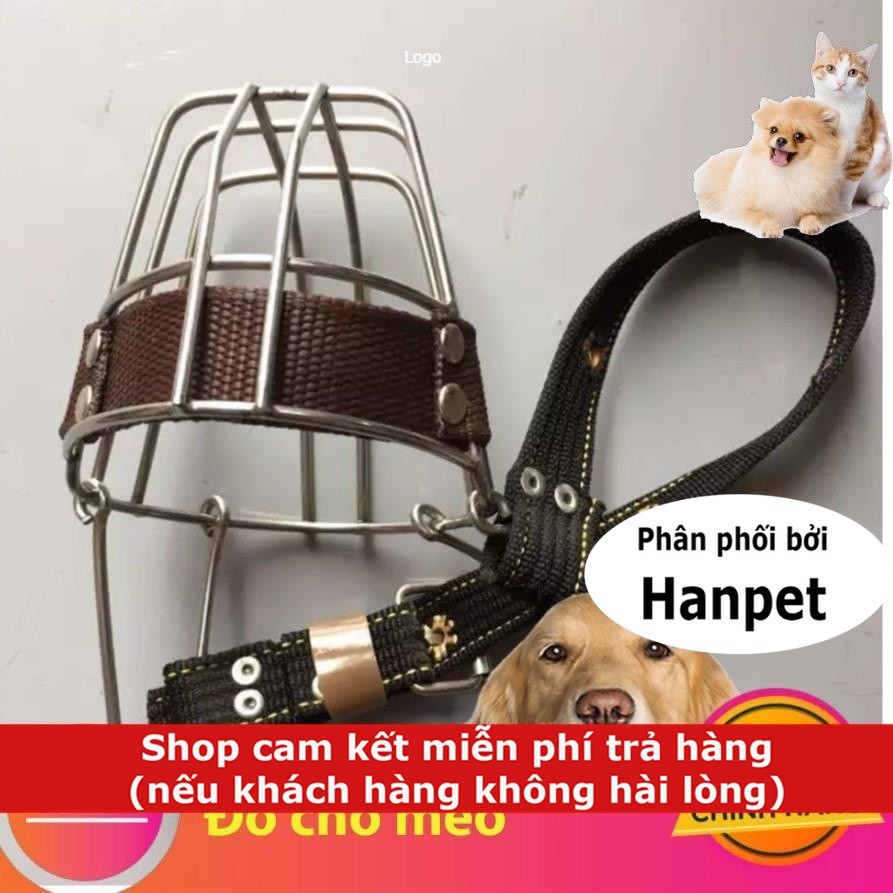 Rọ mõm cho chó - Ro inox chó rọ mõm chó size nhỏ cho chó lớn