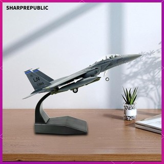 Mô hình hợp kim Diecast Đồ chơi trẻ em chi tiết cao 1 / 100 F15E Máy bay chiến đấu Máy bay nhỏ