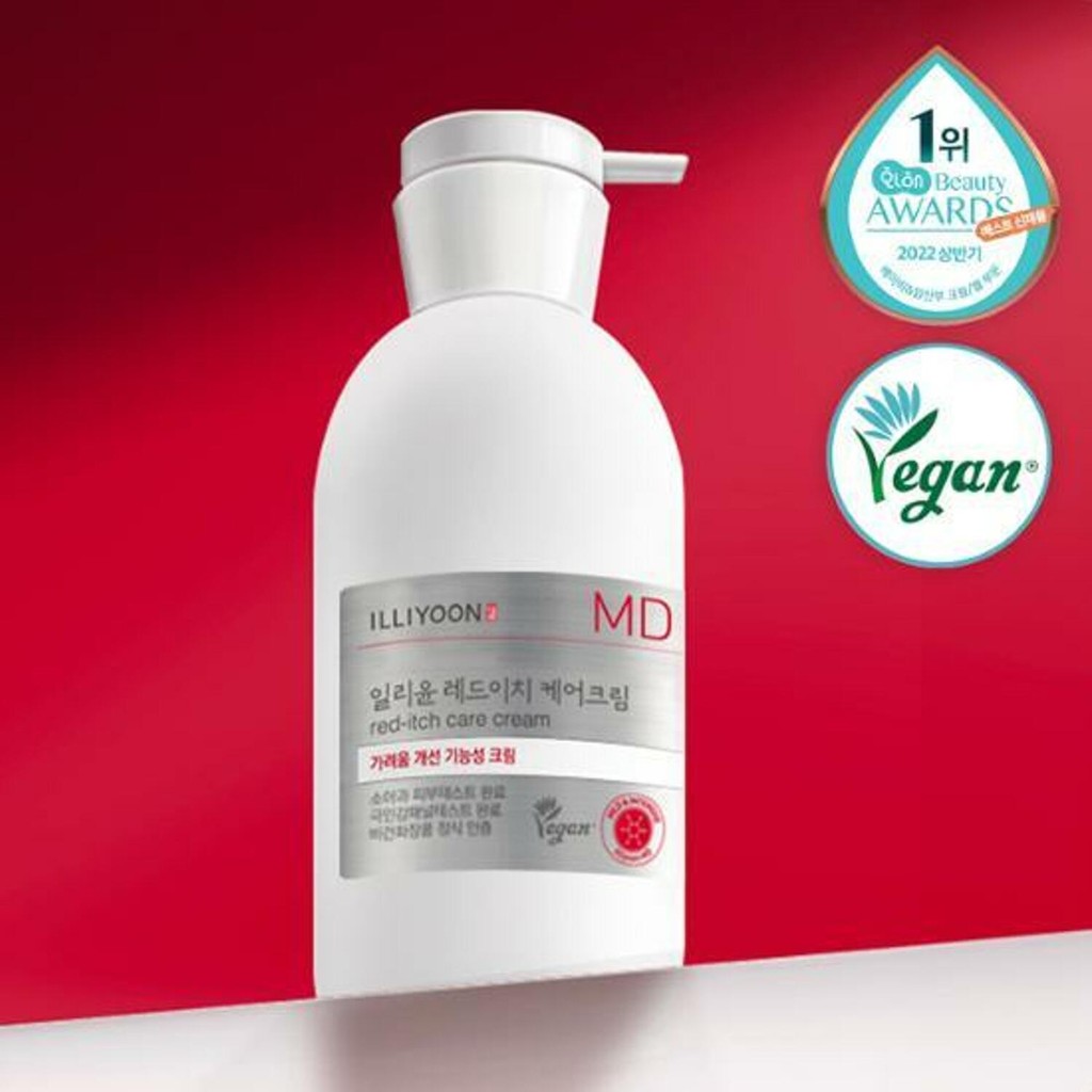 Kem chăm sóc ngứa đỏ ILLIYOON MD 330mL