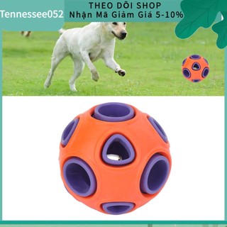 Tennessee052 Bóng Pha Chế Thức Ăn Cho Chó Khả Năng Nhảy Mạnh Nhai Có Chuông Cho Mèo