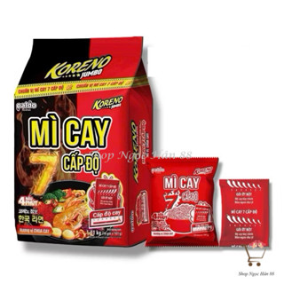 Combo 5-10-20 Gói Mì Koreno Jumbo chuẩn vị Mì Cay 7 Cấp Độ 101 gram/gói