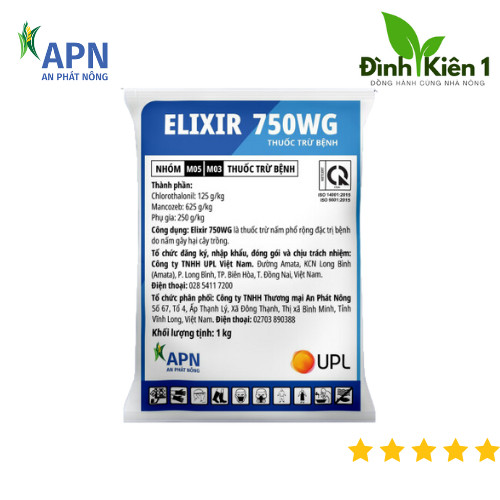 Elixir 750WG - An Phát Nông (1Kg). Phòng nấm trên cây trồng