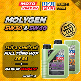 [MTVV] Dầu nhớt xe tay ga LIQUI MOLY MOLYGEN SCOOTER 5W30 5W40 1 Lít 800ML<END>