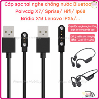   BH 12T  Cáp sạc cho tai nghe bluetooth truyền dẫn xương 2 - 4 chân SoundPEATS SPRISE Polvcdg Bridio Xiaoyou Nanka ... 