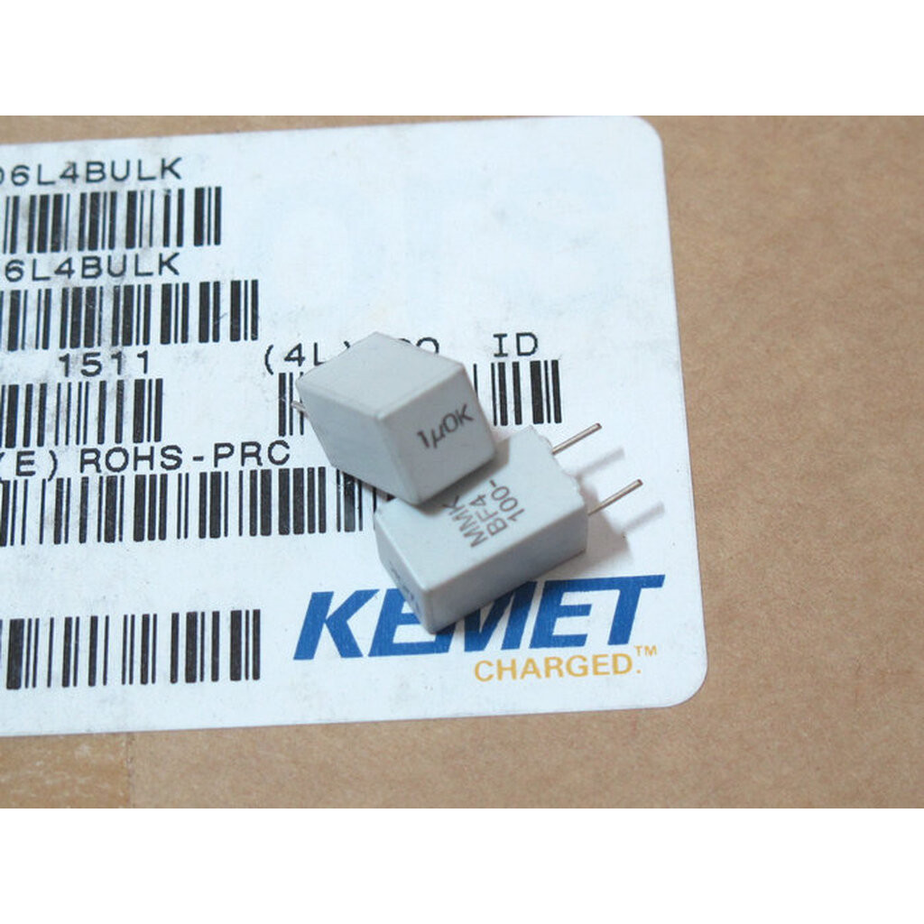 (10 Miếng) [F-CAP] 1uF / 100V EVOX MMK5 7x7x12.6mm P = 5