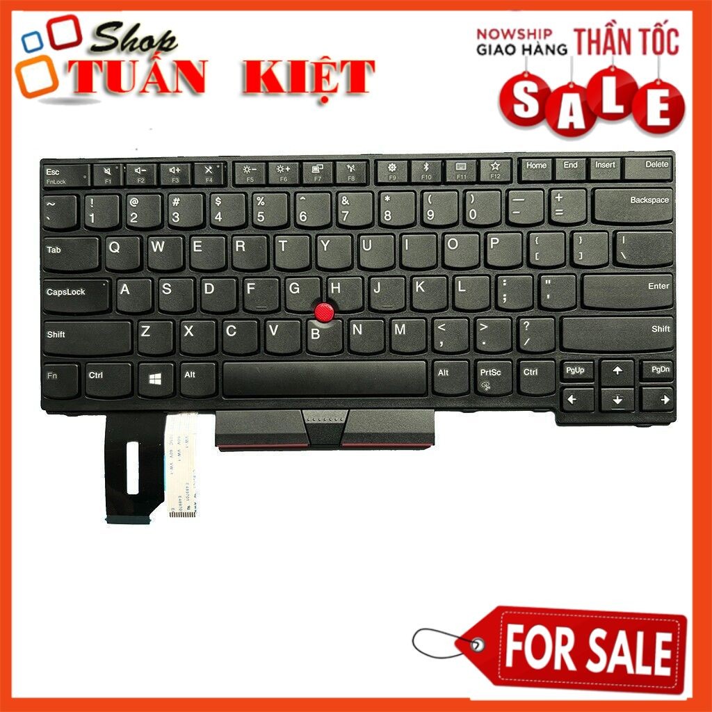 bàn phim Lenovo ThinkPad E480 L480 T480S T490 US