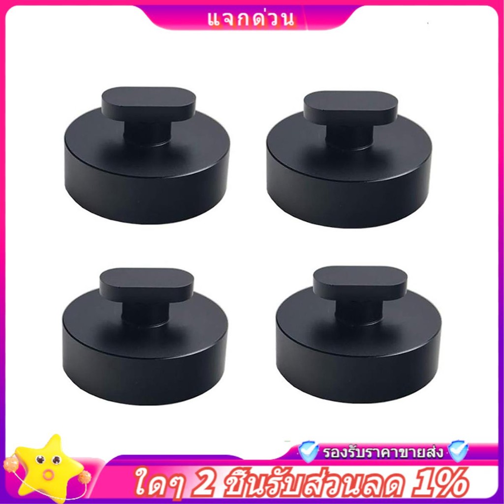 Trong -Auto 4 Gói Đen Phôi Nhôm Jack Pad Jack Cho C5 C6 Z06 Phụ Kiện Thay Thế