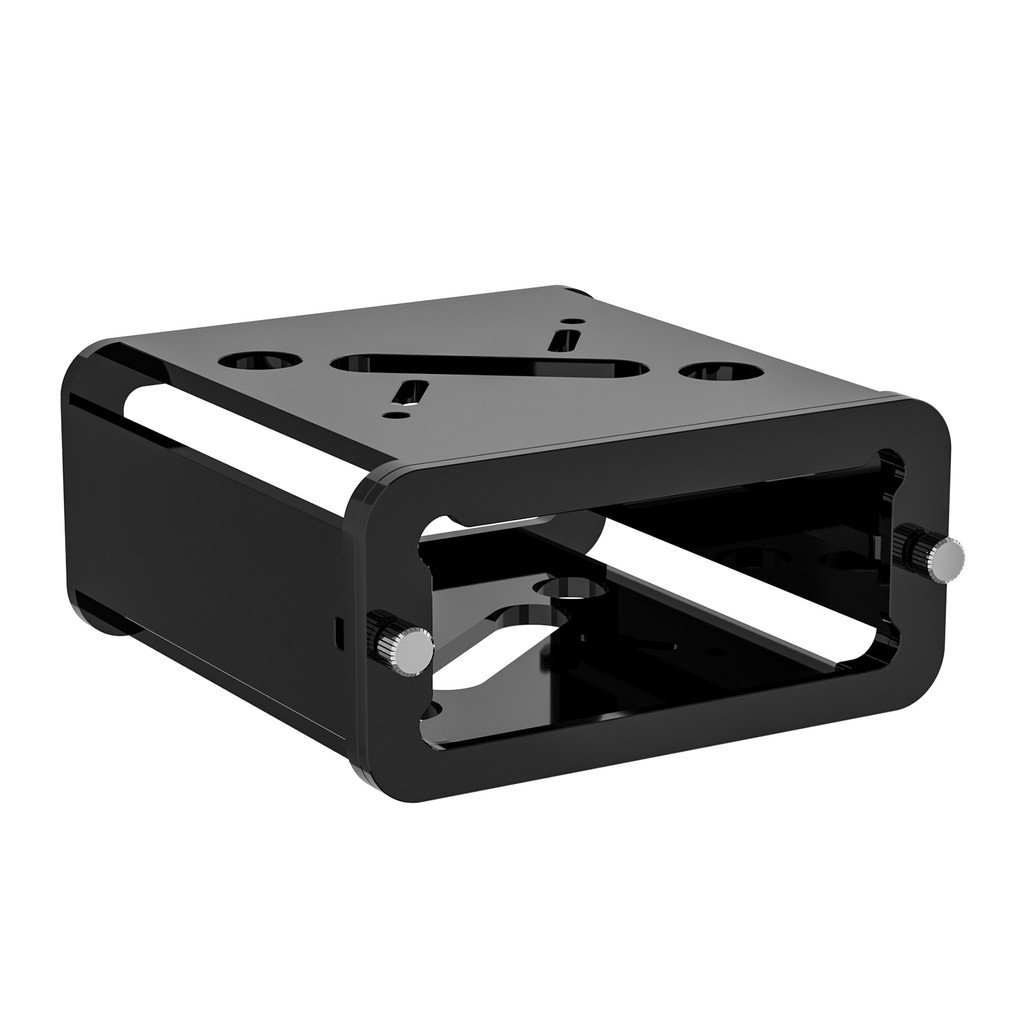 Dưới Giá Để Bàn Cho Fosi Audio BT20A Khuếch Đại, Giá Đỡ Treo Tường Acrylic Để Bàn Đứng Tổ Chức Trạm 