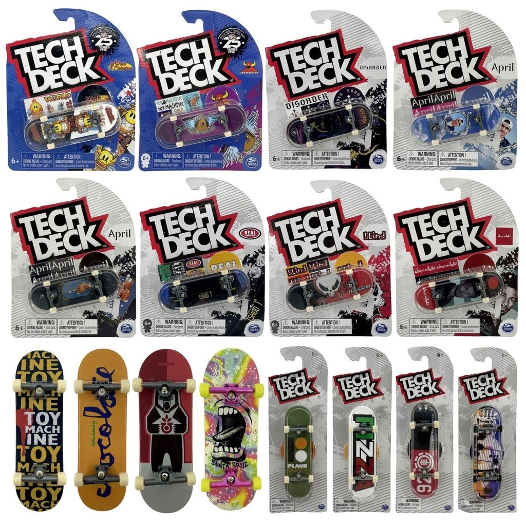 American Tech Deck Fingerboard Fingerboard Santa Cruz Flip T Professional Finger Skateboard