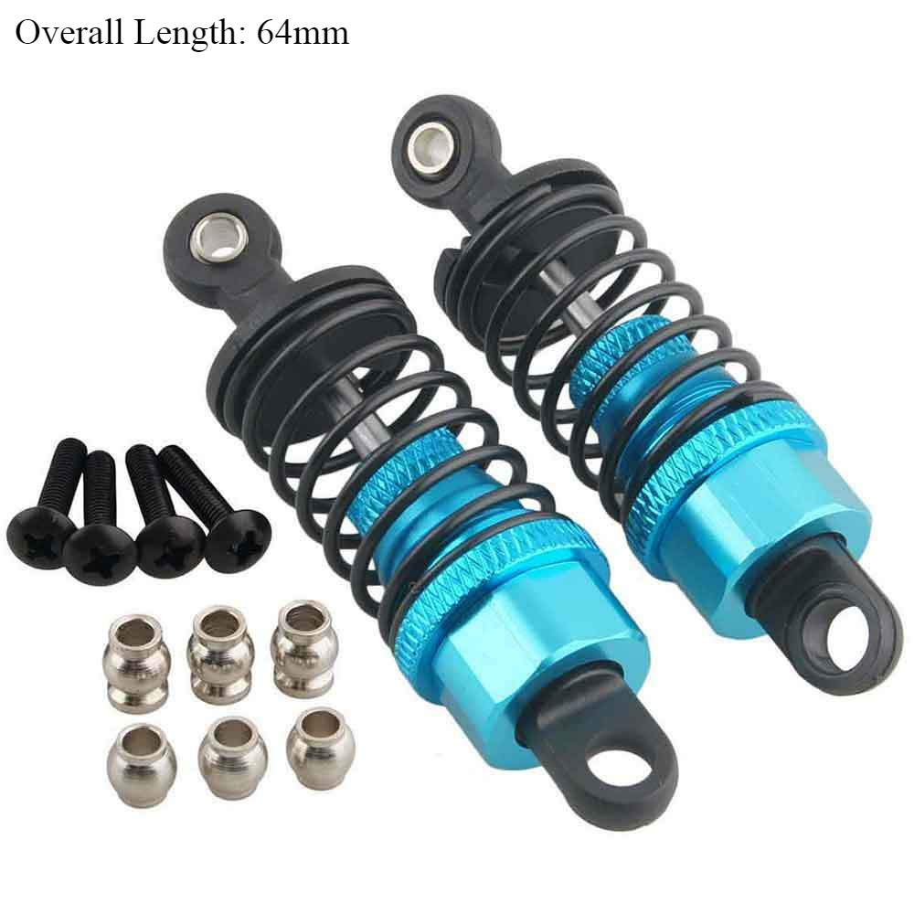 Giảm xóc nhôm RC 64mm 2P cho Tamiya HPI 1: 10 Drift Racing Car F101004