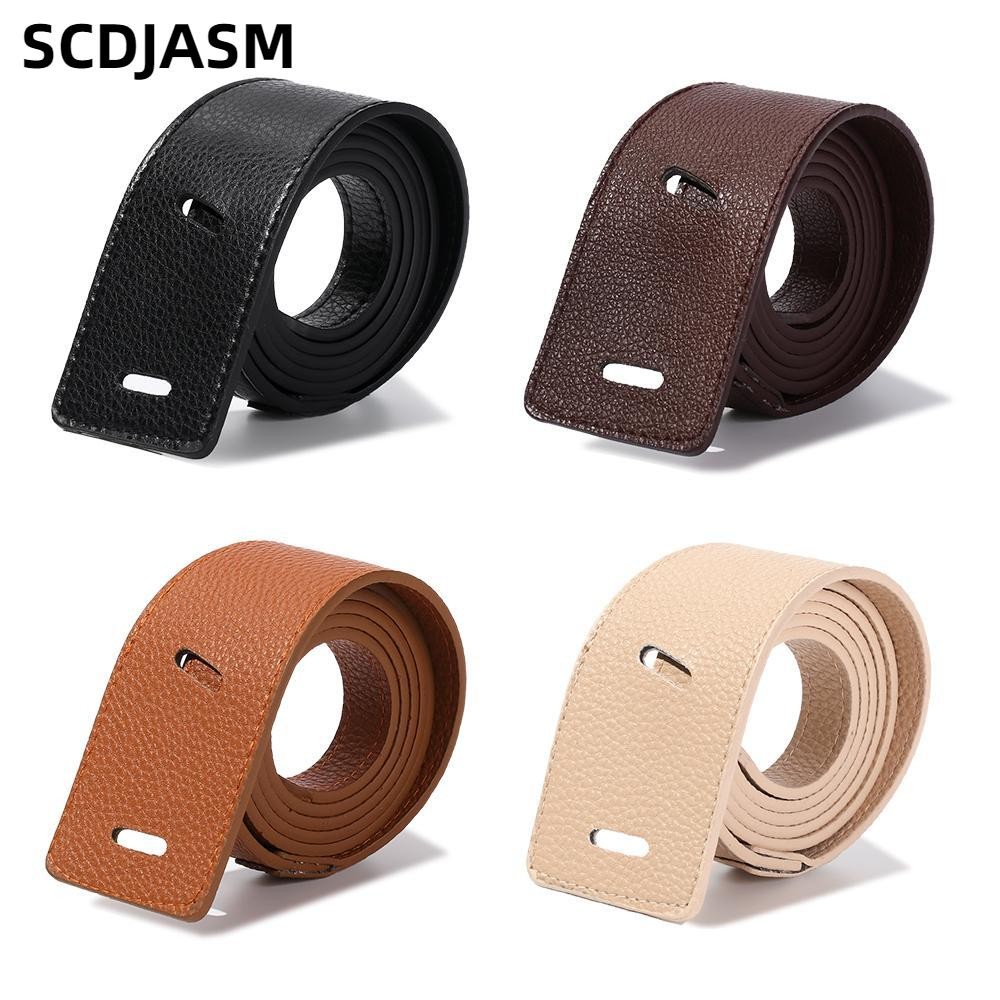 SCDJASM Thắt Lưng Da Giả Kiểu Retro Đơn Giản Dễ Phối Đồ Cho Nữ