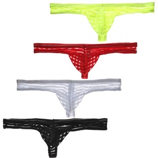 {WELV}Men's Brief Low Rise Mens Pouch Panties Regular Sexy Slight Stretch Spring