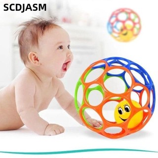 SCDJASM Bóng tập luyện sức mạnh, Lỗ BPA-Free Bright Starts Oball, Tuổi Sơ sinh và Lên Dễ dàng tập luyện tay cầm cho trẻ em Lục lạc Đồ chơi trẻ em Trẻ nhỏ