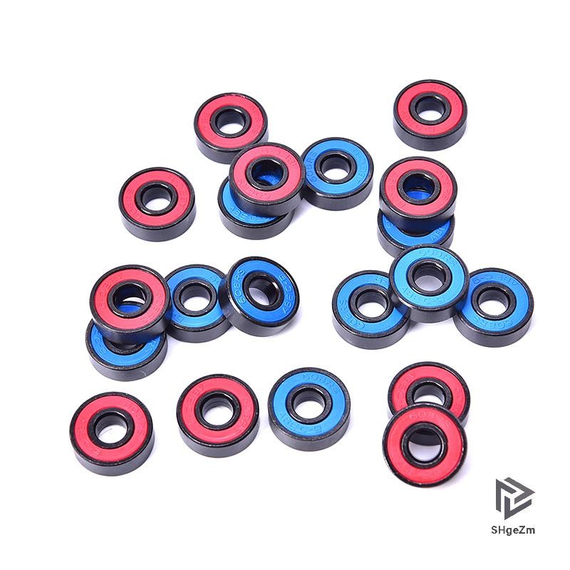 [Shgezm] 10 Cái / bộ 608 2RS Vòng bi kín bằng thép rãnh sâu 608RS 608-2RS [MỚI]