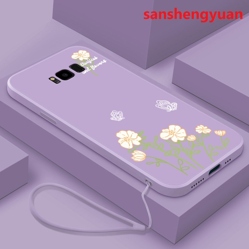 ốp lưng Ốp lưng điện thoại Samsung S8 S8 Plus Ốp lưng silicon lỏng mềm giảm xóc ytbh01