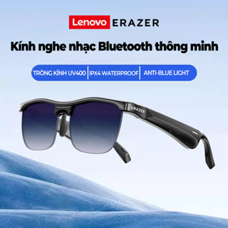 Lenovo ERAZER SG10PRO Kính thông minh Tai nghe không dây 5.4 Kính râm thể thao thông minh ngoài trời Gọi điện thoại rảnh tay Âm nhạc Kính mắt chống xanh UV400 Hỗ Trợ Gọi Điện Thoại Rảnh Tay Chống Ánh Sáng Xanh Chống mồ hôi và bụi IPX4