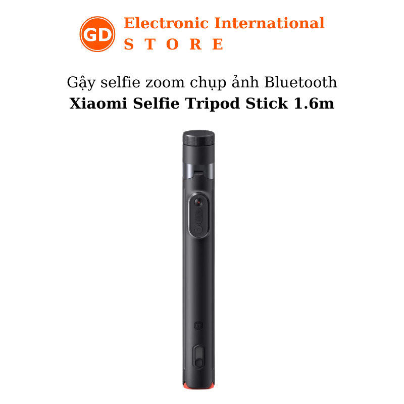Gậy selfie zoom chụp ảnh Bluetooth Xiaomi Selfie Tripod Stick 1.6m - Bảo hành 1 tháng