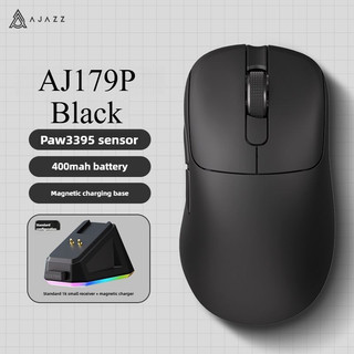  Ajazz AJ179P Chuột Chơi Game Thể Thao Điện Tử Không Dây PAW3395 8000HZ Có Bộ Sạc Ghế Cho Bàn Phím PC Game Thủ Phụ Kiện Bé Trai Quà Tặng 