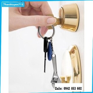 Mỏ lết móc khoá mini inox