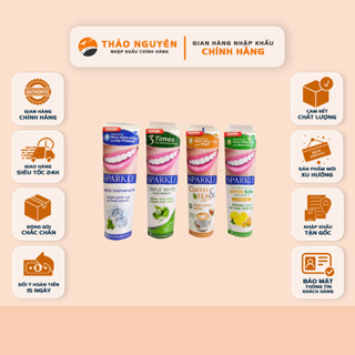 Kem Đánh Răng Sparkle 100g Thái Lan, Kem Đánh Răng Siêu Trắng Răng Sparkle Thái Lan