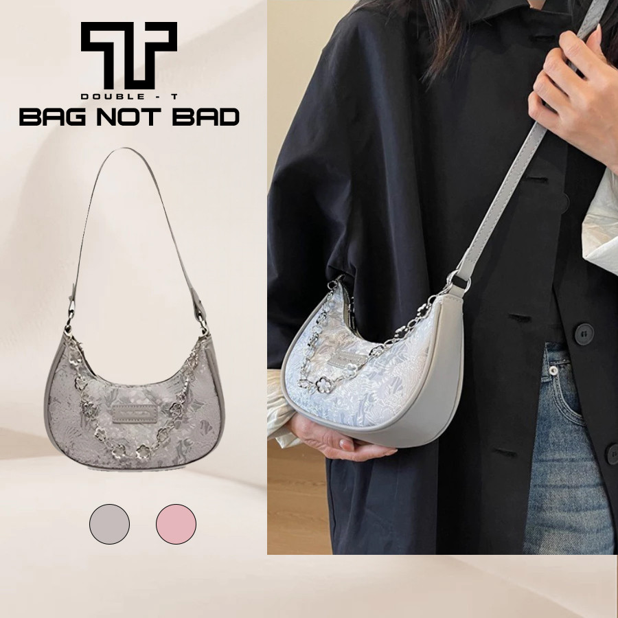 Túi xách nữ đeo chéo Crater DOUBLE - T phong cách sang trọng, dự tiệc - 19