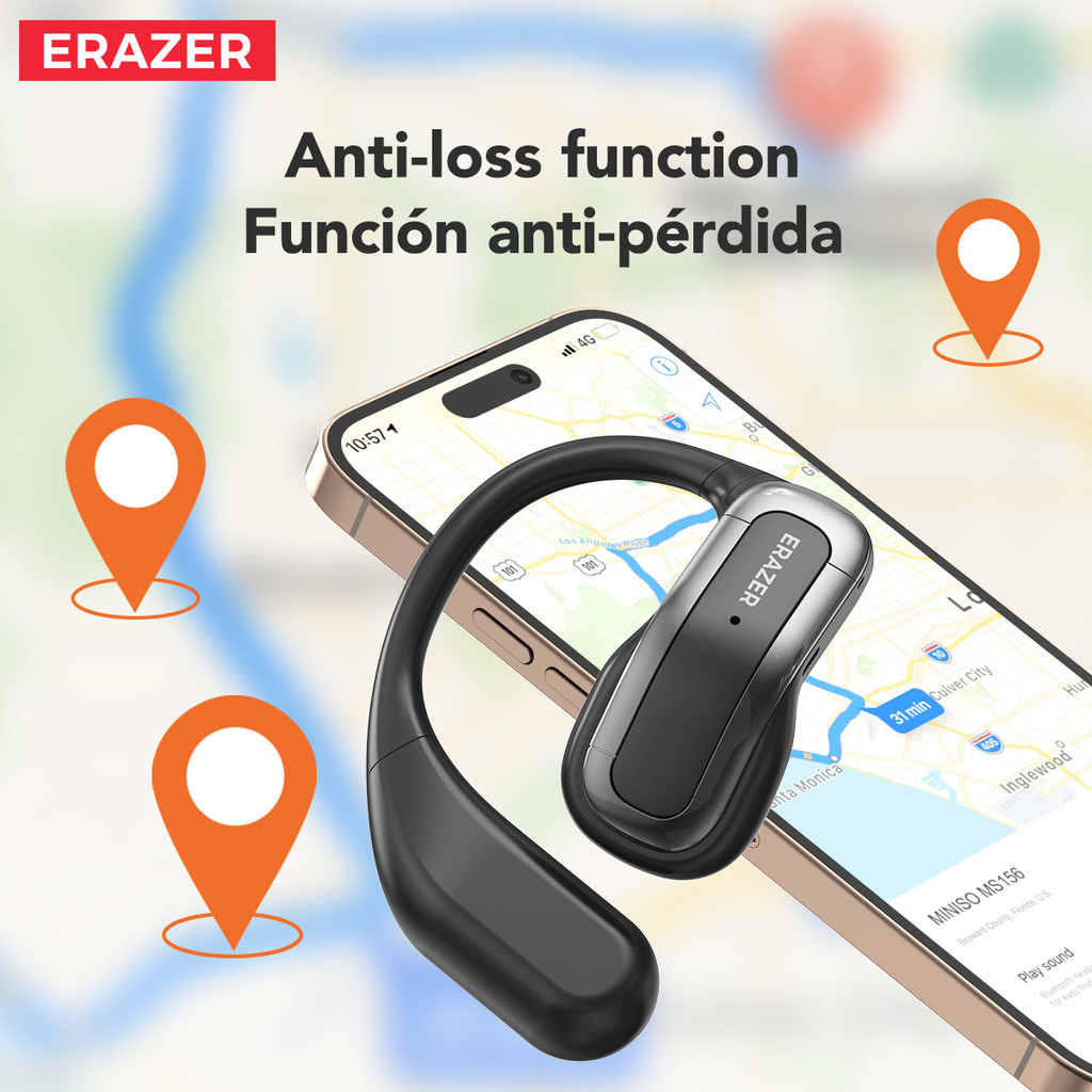 Lenovo ERAZER XP3 Al Tai nghe không dây dịch thời gian thực thông minh có màn hình cảm ứng LED  Bluetooth 5.4  Âm thanh nổi HIFI  Stereo | BigBuy360 - bigbuy360.vn