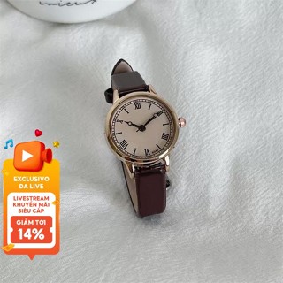 Đồng hồ thạch anh cổ điển dành cho nữ Thời trang sinh viên ins Thiết kế Niche có giá trị cao cấp Ánh sáng thời trang Đồng hồ thạch anh nhỏ sang trọng