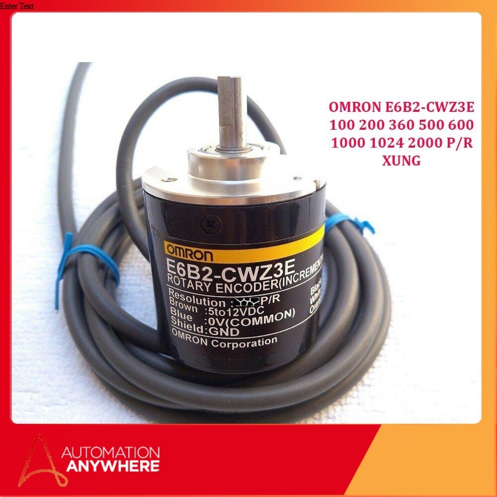 Bộ mã hóa vòng quay encoder OMRON E6B2 CWZ3E 100 200 360 500 600 1000 1024 2000 P/R  XUNG