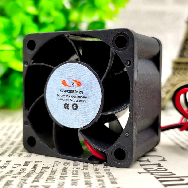 Quạt Làm Mát CPU Mới KZ428B012S 12V 4cm Quạt Máy Tính Nguồn 4028 40x40x28mm