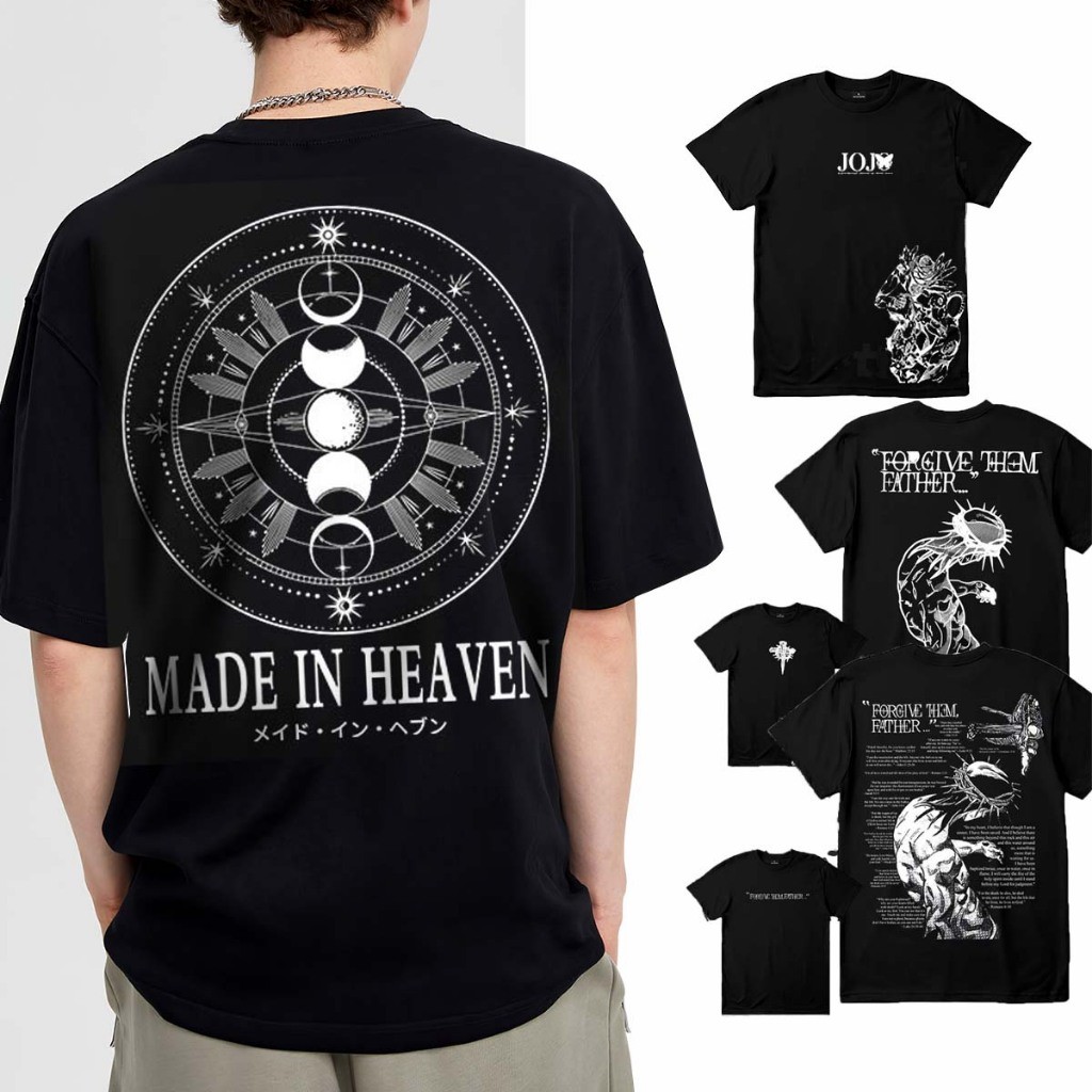 Áo Sơ Mi Anime - Unisex - Jojo Bizarre Adventure - Jotaro