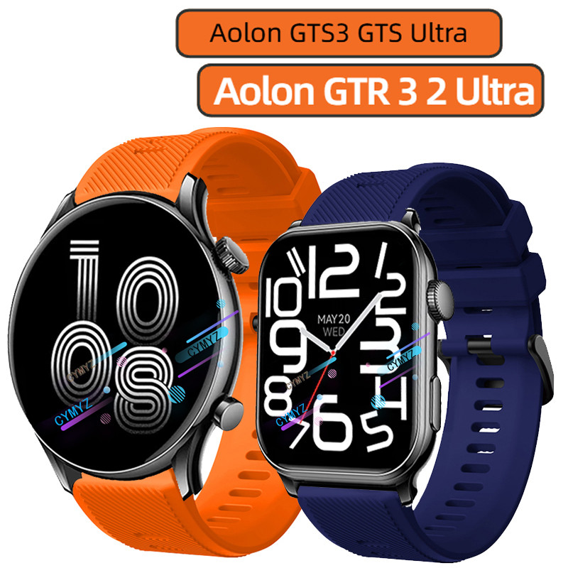 Dây đeo Aolon GTS3 Aolon GTS / GTS Ultra Dây đeo silicon Aolon GTR 3 Ultra dây đeo đồng hồ Dây đeo t