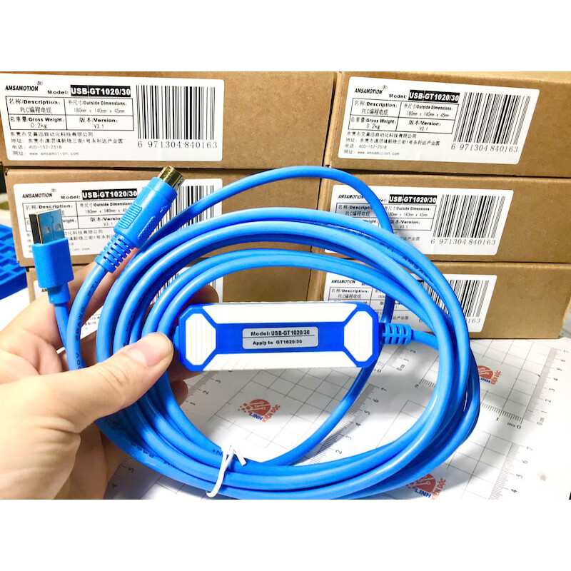 Cáp lập trình HMI USB-GT1020/30 cho màn hình dòng GT1020 GT1030 3m