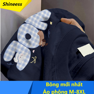   30kg-130kg  M-8XL áo phông nữ form rộng Xanh đậm áo ullzang hàn quốc mùa hè áo thun 