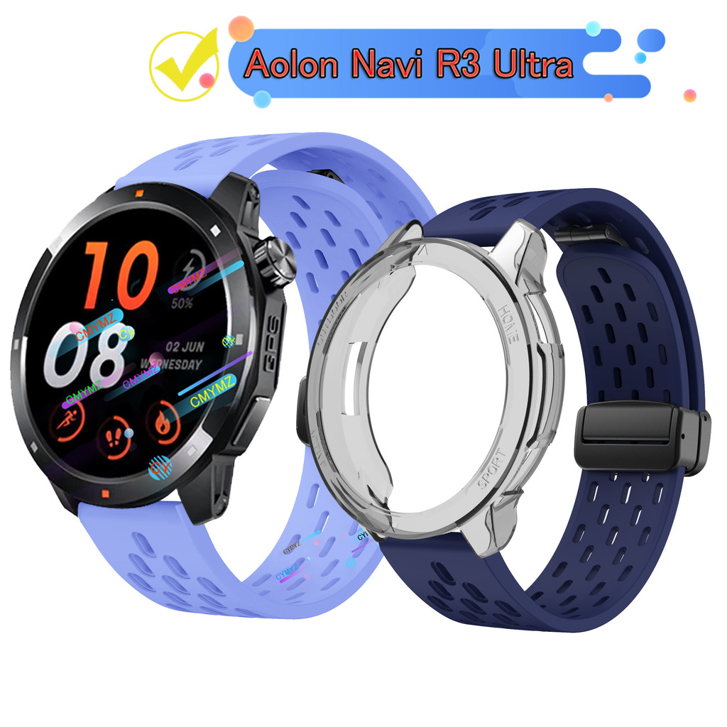 Aolon Navi R3 Ultra dây đeo Dây đeo silicon cho dây đeo Aolon Navi R3 Dây đeo cổ tay thể thao Aolon 