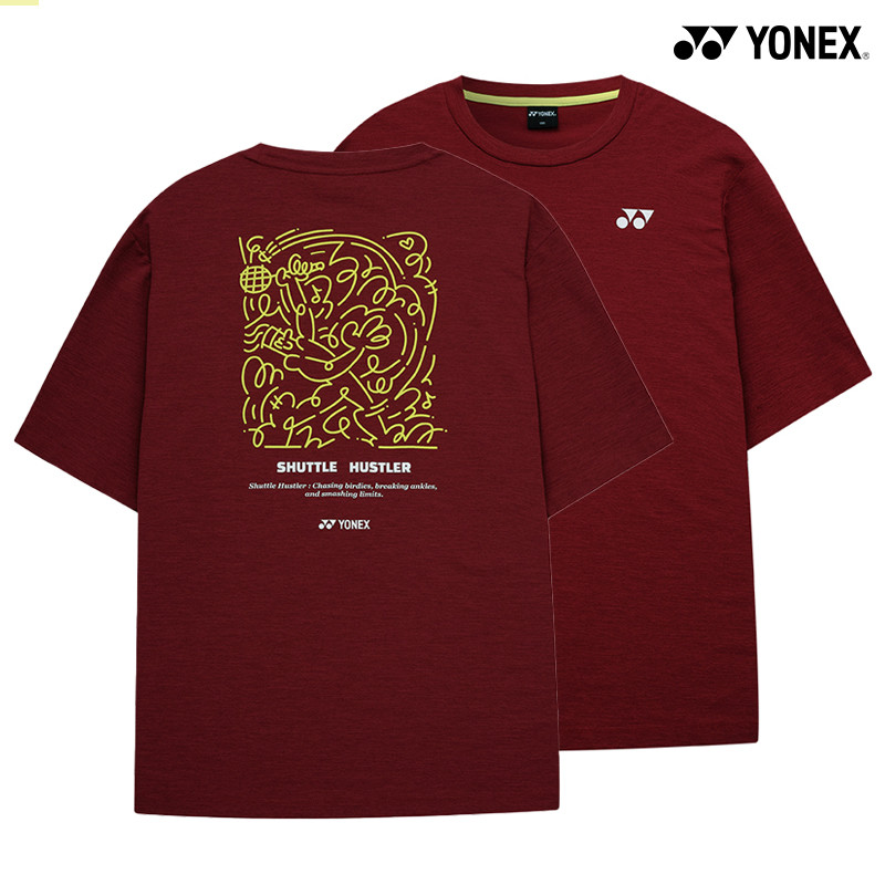 Áo cầu lông họa tiết đẹp cho nam nữ