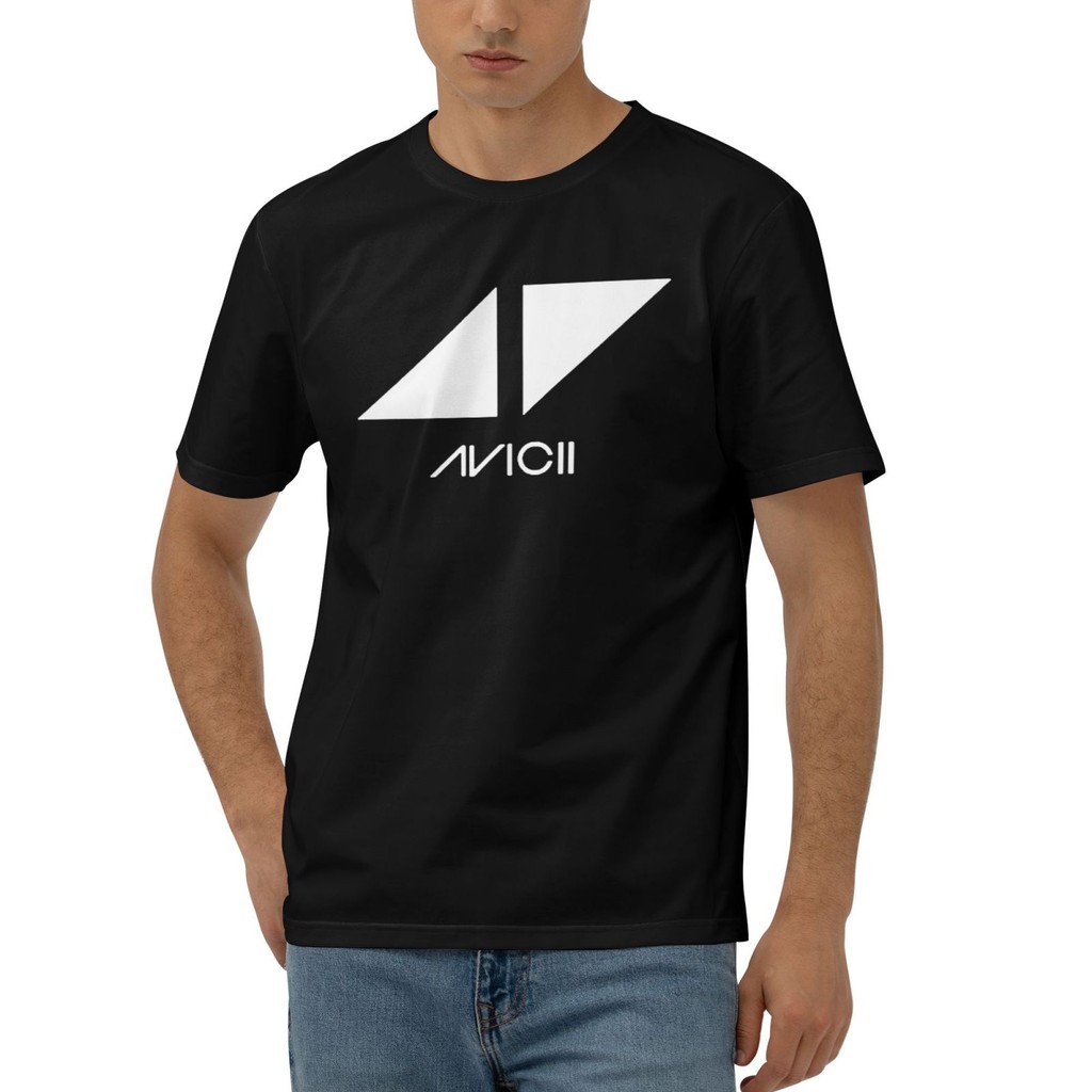 Áo nam mềm thiết kế Áo thun Cotton Avicii