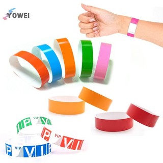 YOWEI 100 Chiếc Đảng Vòng Tay Giấy Tổng Hợp Dây Đeo Tay In Hoa Văn VN