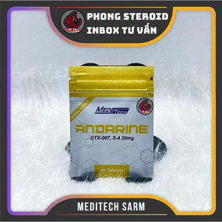  ✨TĂNG PHỤC HỒI & GIẢM MỠ✨ ANDARINE 20mg - CHÍNH HÃNG MEDITECH GÓI 50 VIÊN 