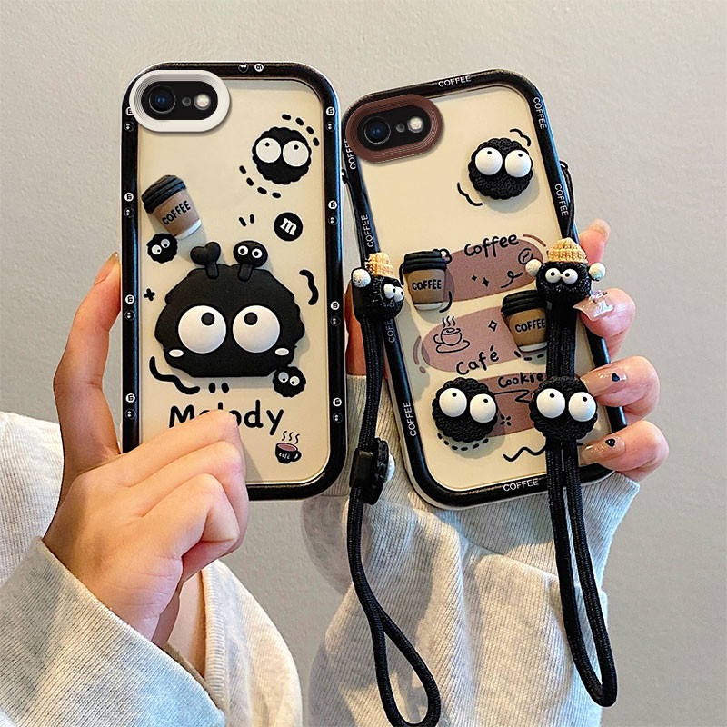 ốp lưng iPhone 6 Plus iPhone 6s Plus iPhone 7 Plus 8 Plus iPhone SE 2020 SE2020 tpu silicone dây buộ