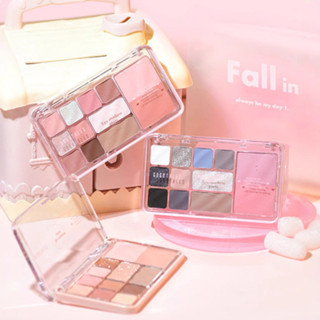 GOGO TALES Bảng phấn tổng hợp Mười màu Phấn mắt Matte Daily Light Trang điểm