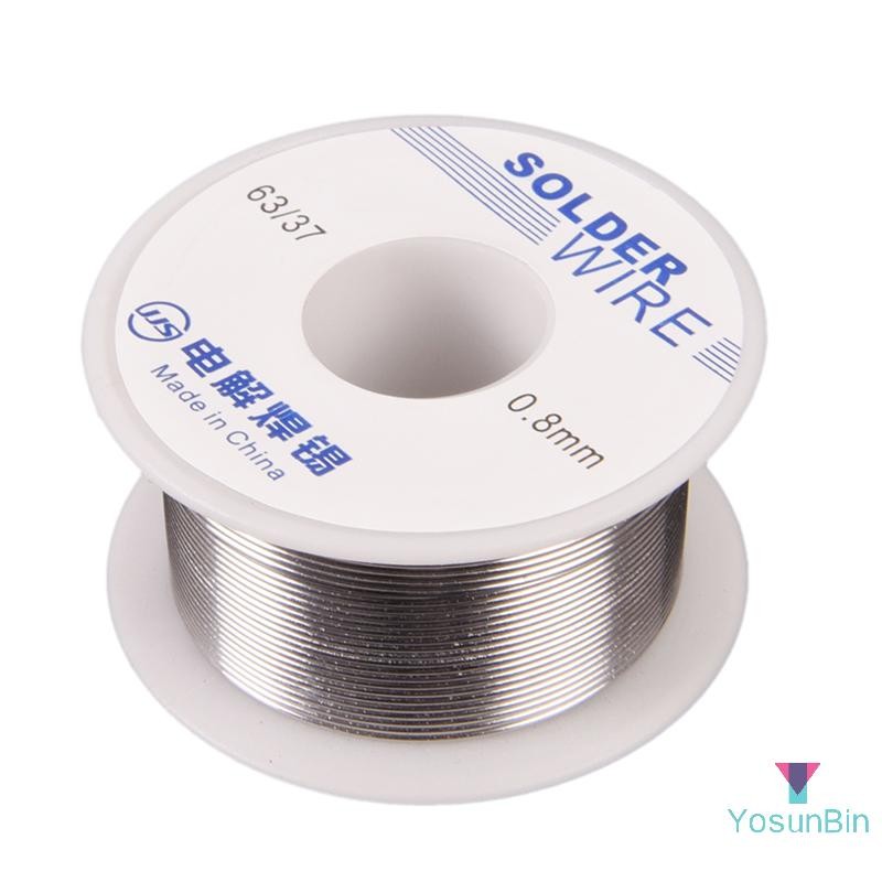 Yosunbin] Thiếc Le Solder Core Flux Hàn Dây Cuộn Dây 0.8mm 63 / 37 R8O4 MỚI